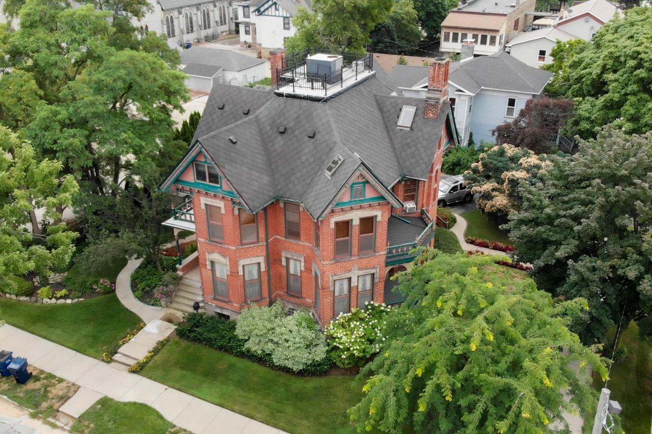 Historic Webster House Bed And Breakfast Inn Bay City Exteriör bild